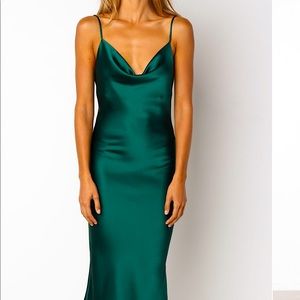 Petal and Pup Persia Slip Dress in Green
